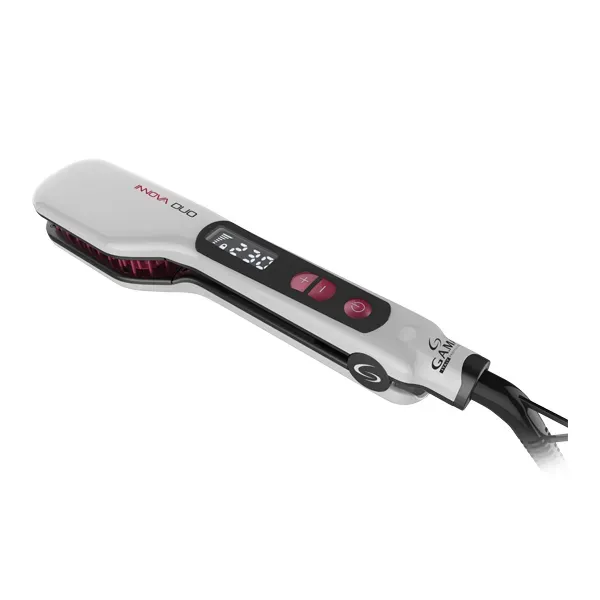 Innova Hot Brush Dúo: Alisado, Estilizado y Brillo en un Solo Paso
