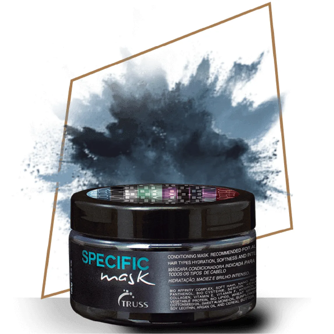 Repara y fortalece cabello debilitado con vitaminas y proteínas.