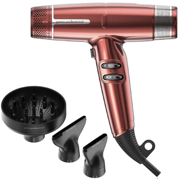 Secador Gama IQ Lite Rojo: Ligero, Potente y Profesional - Imagen 6