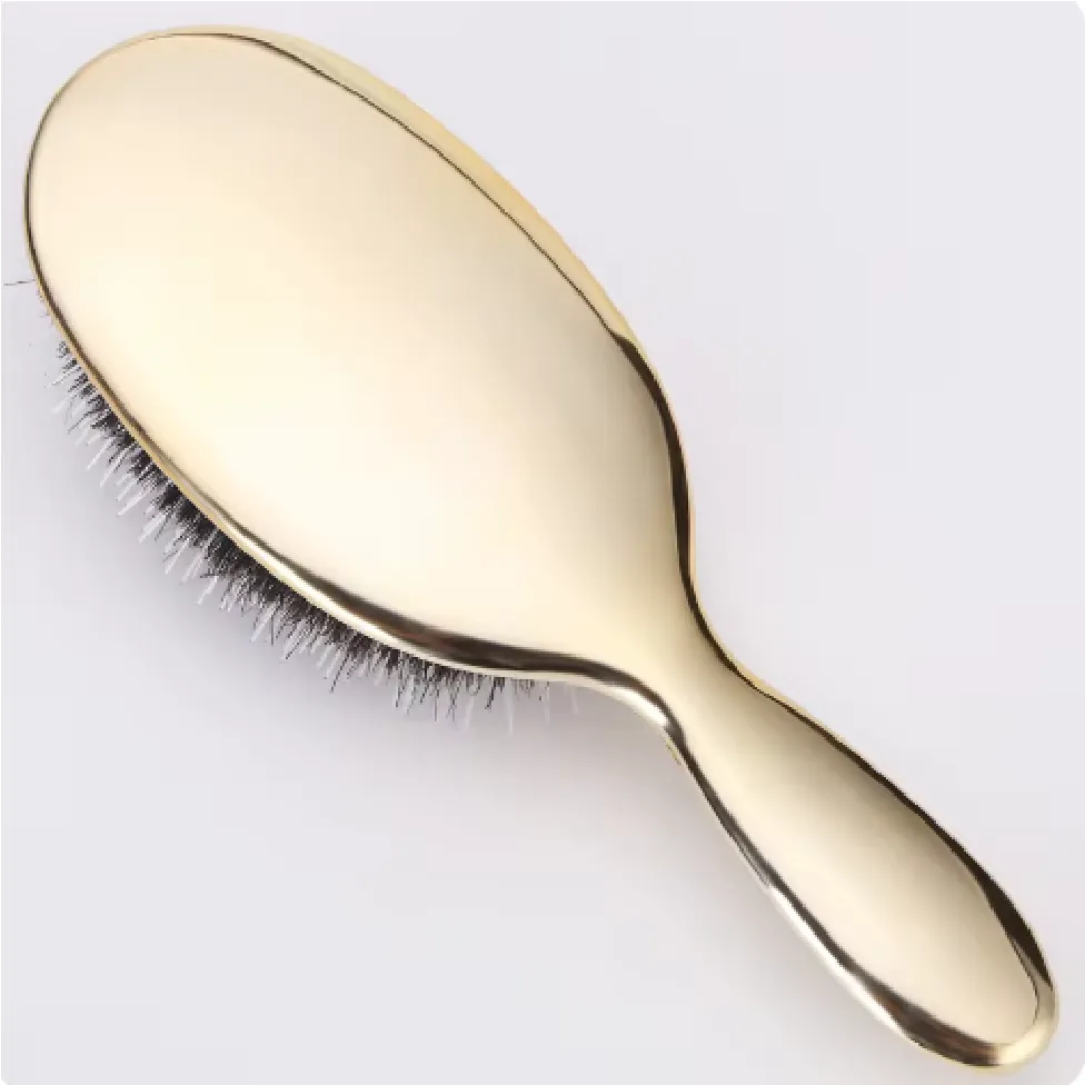 Cepillo Paleta de Cerdas de Jabali - Plateado, Dorado o Rosado - Elegante - Imagen 6