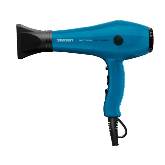 se muestra el producto Secador De Pelo Siegen Sg-3049c01 Color calipso de lado