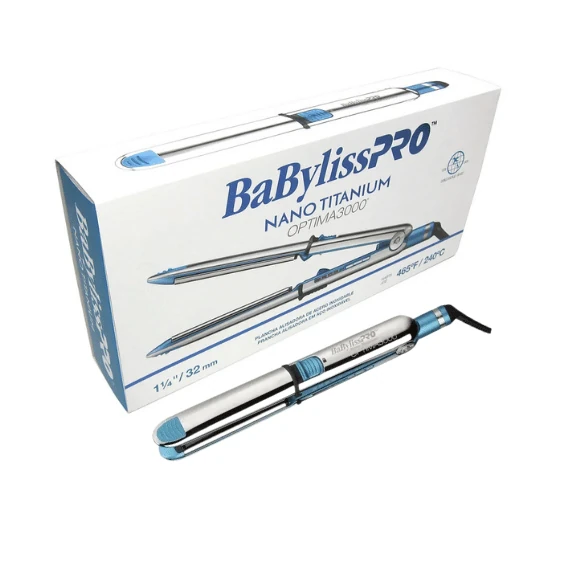3: Plancha BaBylissPRO Nano Titanium Optima 3000 con caja original