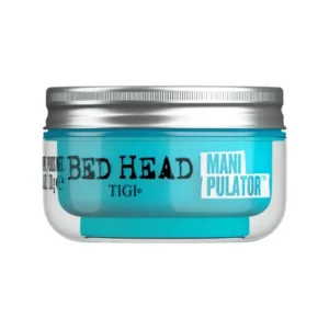 Pasta texturizante Bed Head Manipulator vista frontal para dar definición y control al peinado.
