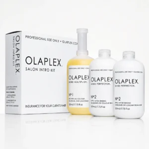 Olaplex Salon Kit Numero 1 y 2 tratamiento profesional para reparación capilar y procesos de decoloración - grande